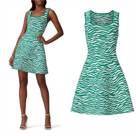 MILLY Printed Mini Dress - Picture 2 of 16